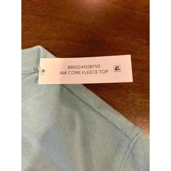 Athletic Works Blue Fleece Long Sleeve Sweatshirt Girls Medium NWT (0165) - Picture 7 of 10